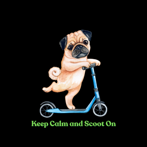 Keep Calm and Scoot on